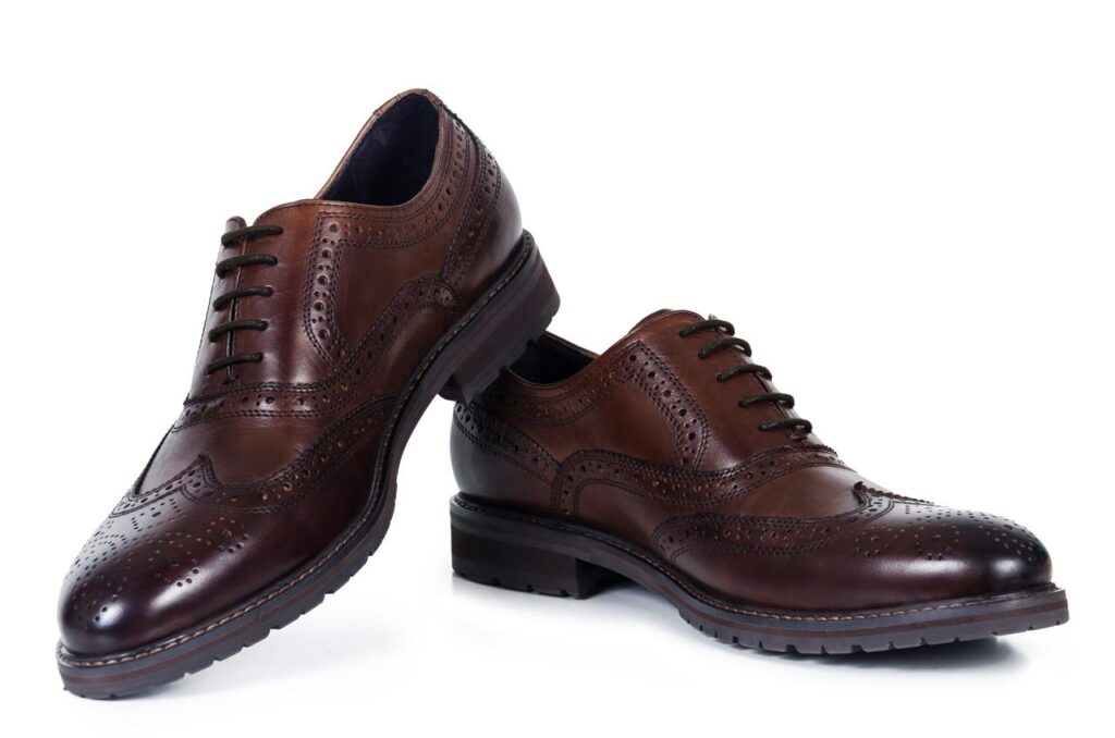 Dark Brown Male Shoe